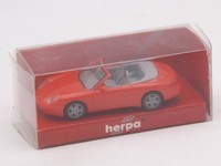 Herpa 022675 Porsche 911 Carrera C4 Cabriolet Rot 1:87 In OVP - NEU