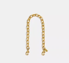 Coach Signature Link Chain Strap
