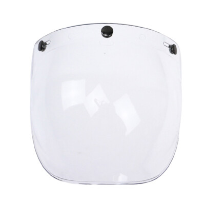 3-Snap Bubble Wind  Visor For Biltwell Gringo&Bonanza Motorcycle   E6G2