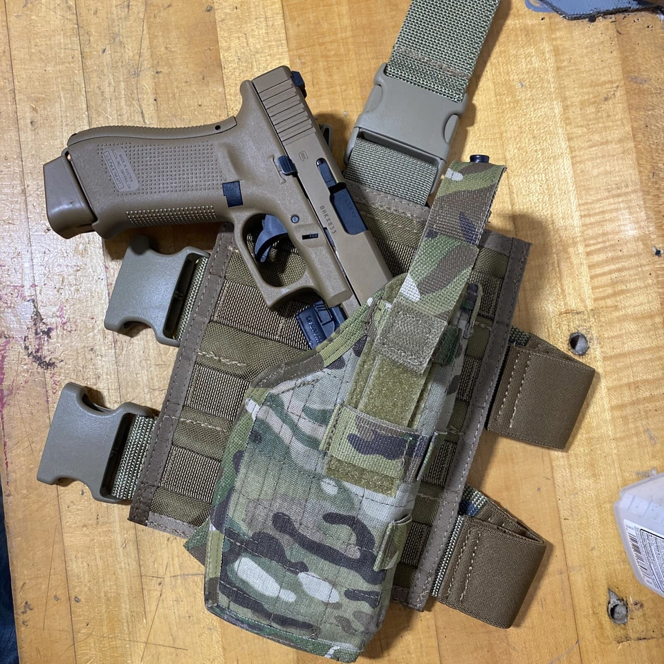 New Glock 19x Eagle Industries Multicam Drop Holster Right Hand - Image 3 of 4