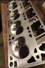 243 Cylinder Heads Fully Ported .600 Springs Valves Trunnion Rockers Rebuilt New