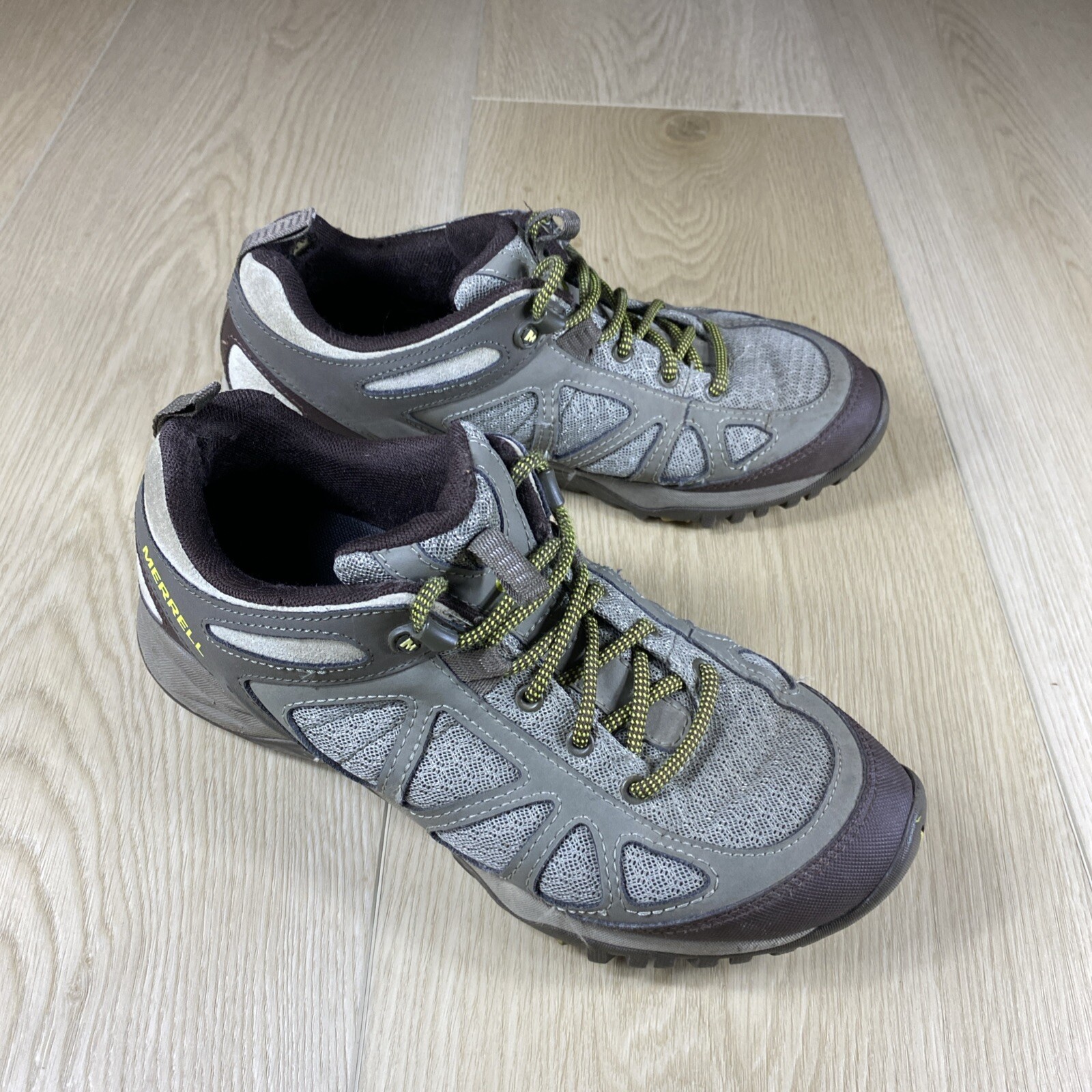 Scarpe da trekking Merrell donna Siren Sport Q2 J03012 oliva trail running taglia 8