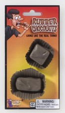Fake Chocolates - Rubber Chocolates - Looks Like Candy But Made of Rubber 