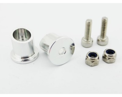 Hot Racing Aluminum Dummy Exhaust Pipes for Traxxas Spartan & M41 SPN3000EP08
