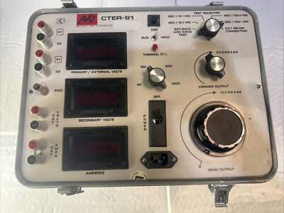Multi Amp Testing Equipment AVO CTER-91-115/ For Parts