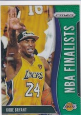 KOBE BRYANT NBA FINALISTS Los Angeles Lakers Card RARE GREEN PRIZM $$ VARIATION!