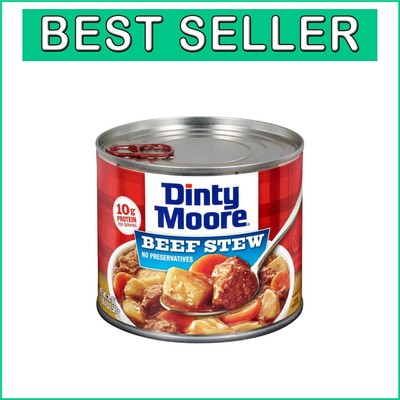 Convenient 20oz Beef Stew with Fresh Veggies - 12 Cans of Protein-Rich Goodness