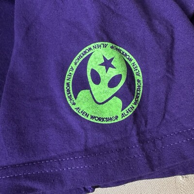Dinosaur Jr Alien Workshop Vintage Purple T-Shirt Size S Perfect