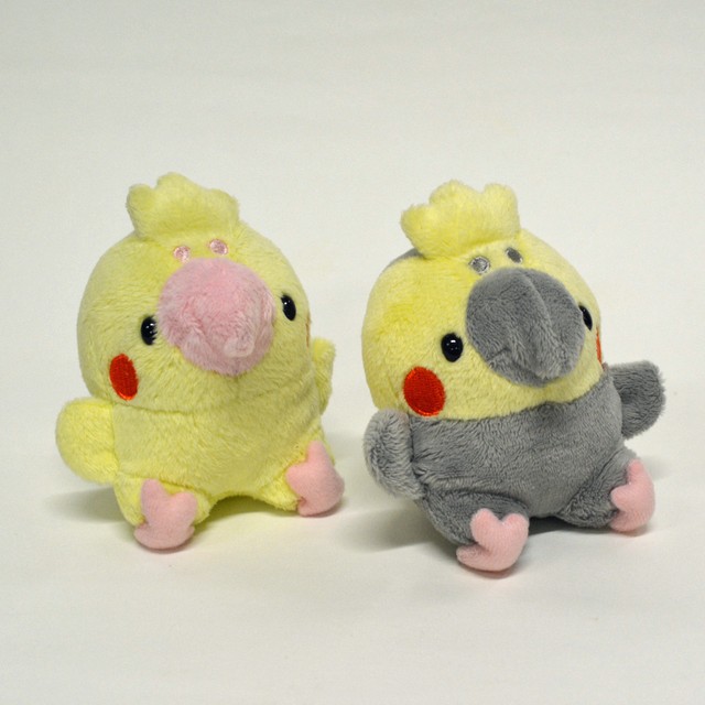 Munumum Plush Cockatiel Lutino(Sitting) | eBay