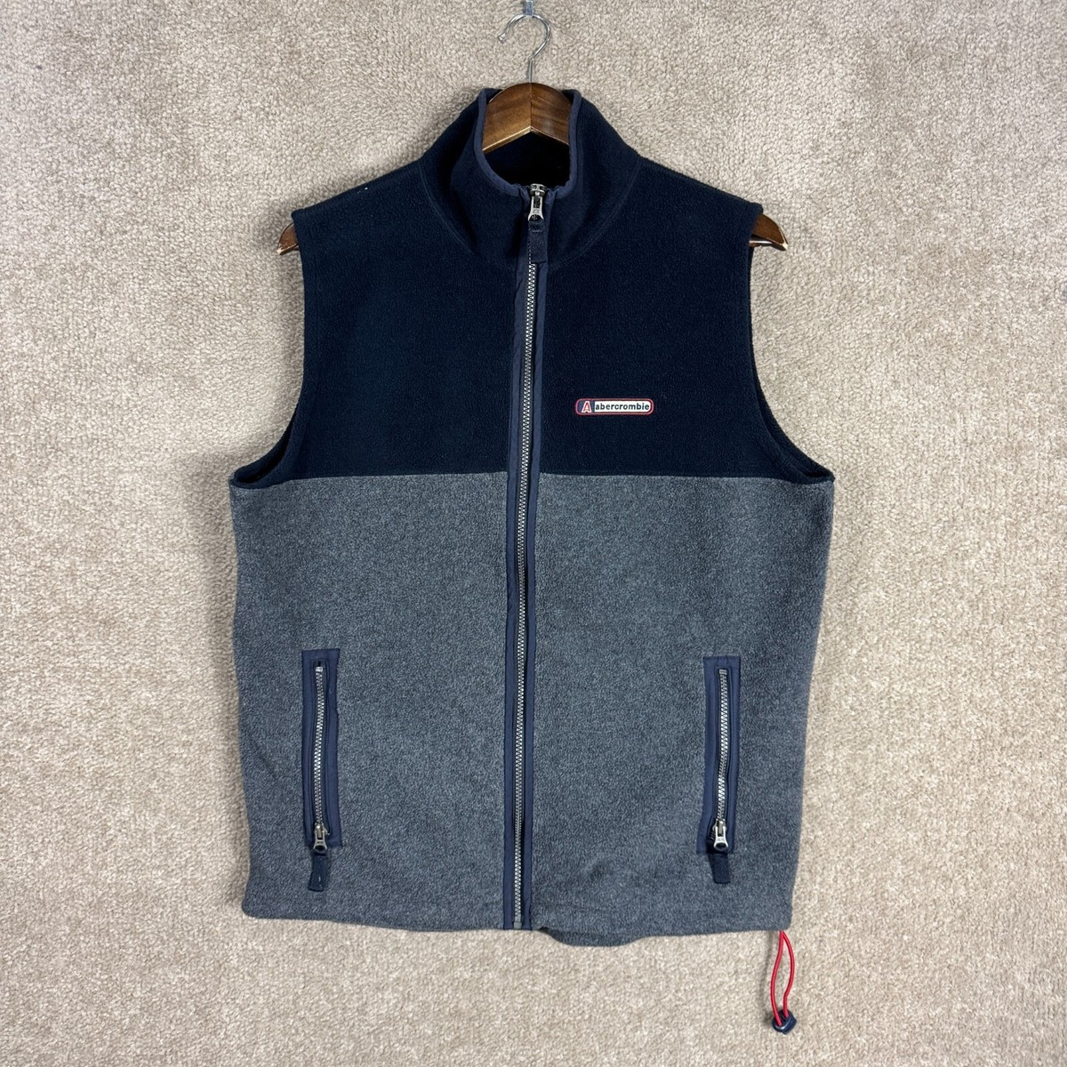 Abercrombie Vests Vintage Abercrombie Vest Jacket Mens Size XL