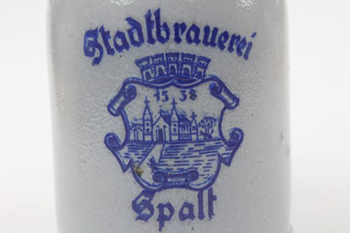 Antiker Bierkrug Maßkrug Stadtbrauerei Spalt Mittelfranken 0,5 Liter - Bild 2 von 7