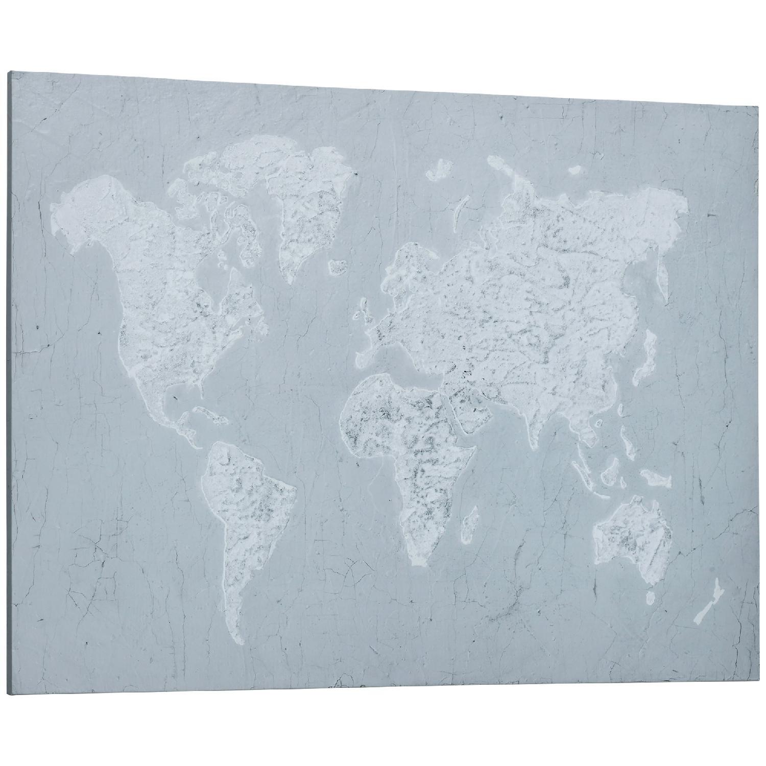 DecHome Quadro Tela Canvas 120x90cm - Struttura Pino Grigio/Bianco