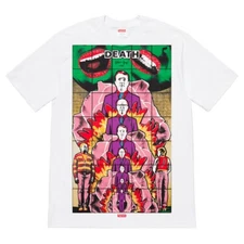 Supreme Gilbert & George DEATH Tee White Black S/S 19