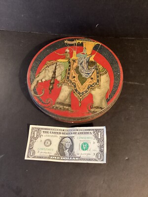 Vintage Schraffts Candy Tin  Kashmiri  Package 