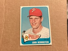 1965 Topps Baseball High Number #534 John Herrnstein - Near Mint - Great Corners