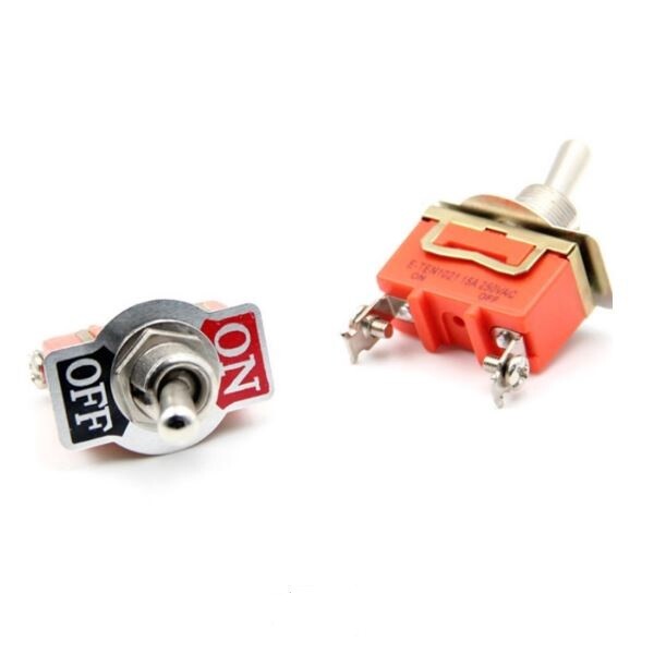 12mm 9 Pin Switch 4 Pin 2 Position Rocker Switch ON/OFF Switch Parts ...