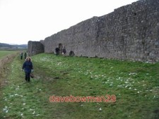 PHOTO  THE SOUTHERN WALL OF THE ROMAN CITY OF VENTA SILURUM 2009