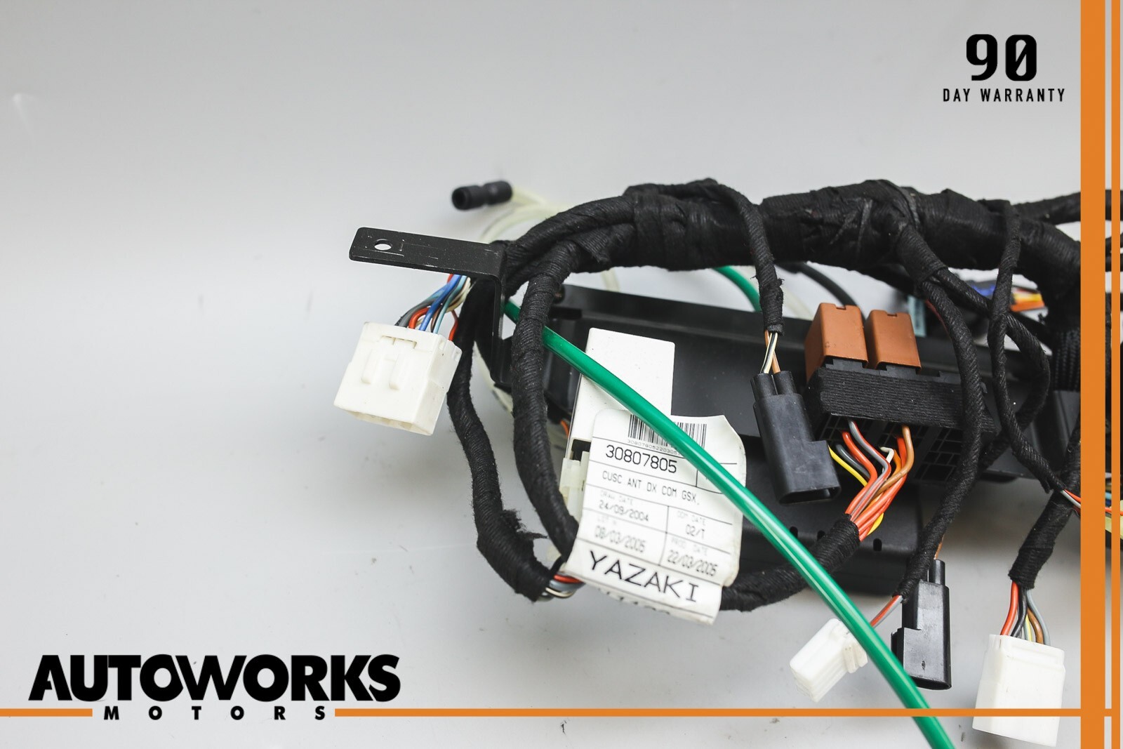 03-08 Maserati Quattroporte M139 Front Right Side Seat Wire Wiring Module OEM