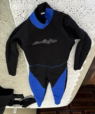 Gladiator Full Body Wet Suit Size Large Full Suit Black/Blue. Neoprene/Nylon
