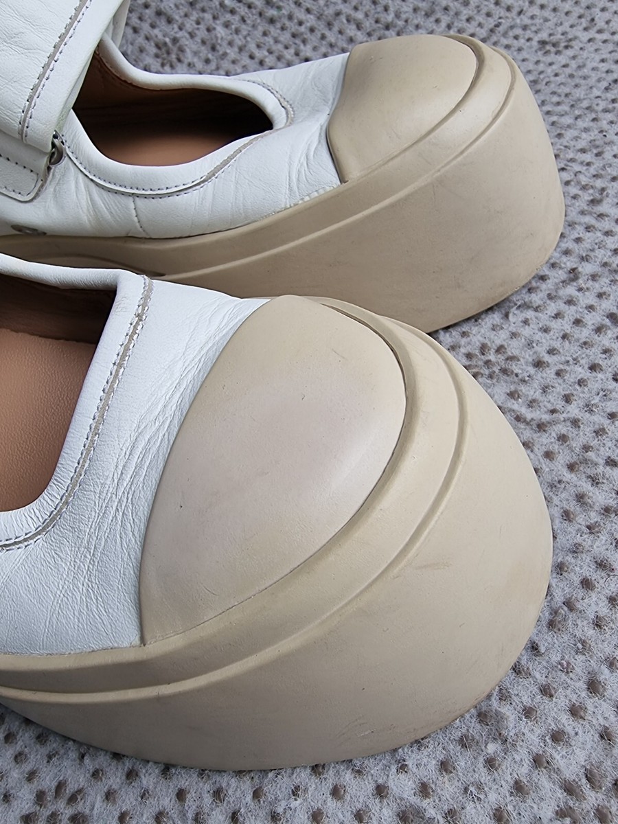 スニーカー Marni White Leather Mary Jane Sneakers White nappa leather Mary Jane sneaker | Marni