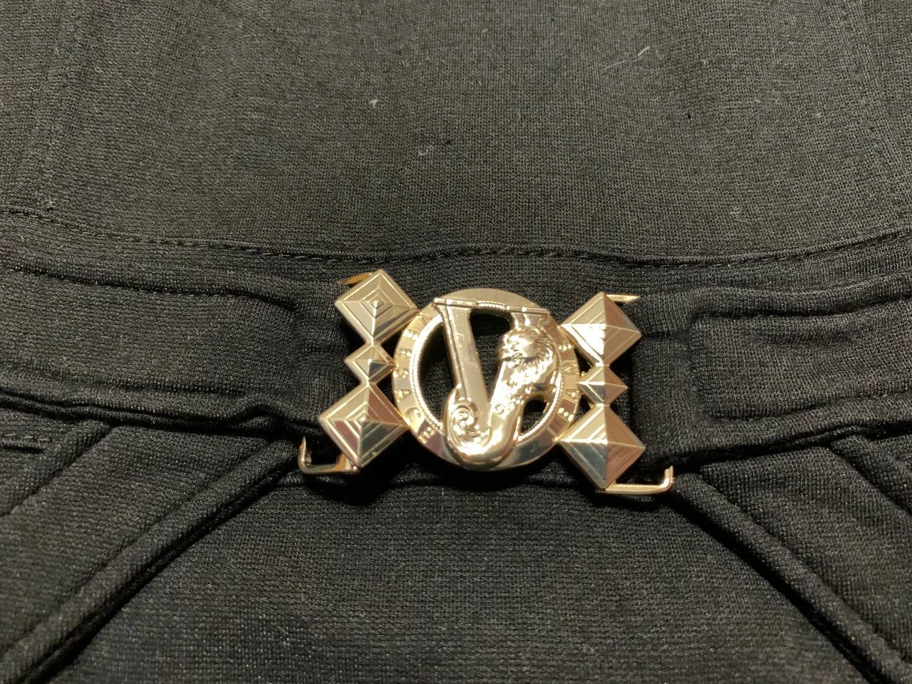 Abito da donna Versace jeans couture colore nero taglia 38