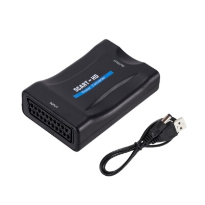 Analog Scart to Digital Multimedia Interfaces Converter For Home Entertainment