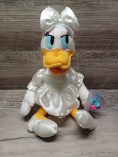 Disney The Toy Factory Plush Daisy Duck Bride Wedding