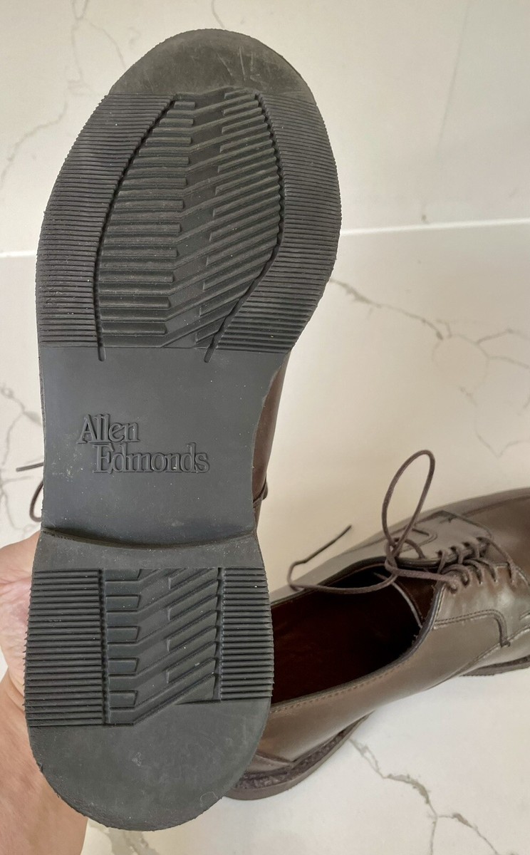 Allen Edmonds Ashton Light Walnut Derby Lace Up With Rubber Soles US10 New Allen Edmonds Ashton | eBay main image 3