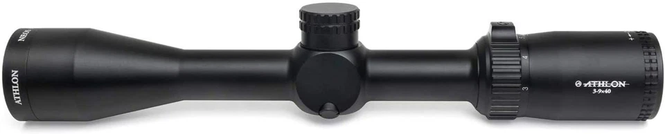 Mira para rifle Athlon Optics Neos 3-9x40 enfoque fijo 1 pulgada tapa SFP Center X Foto 3 de 4