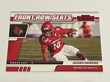 2021 Contenders Draft Picks Front-Row Seats Red - Javian Hawkins - Louisville