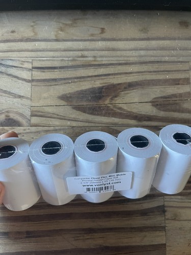 Clover Mobile Printer Receipt Cash 