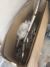 Catback Exhaust System Kit Fits 2003-2007 Infiniti G35 Coupe 2Dr Dual Burnt Tip