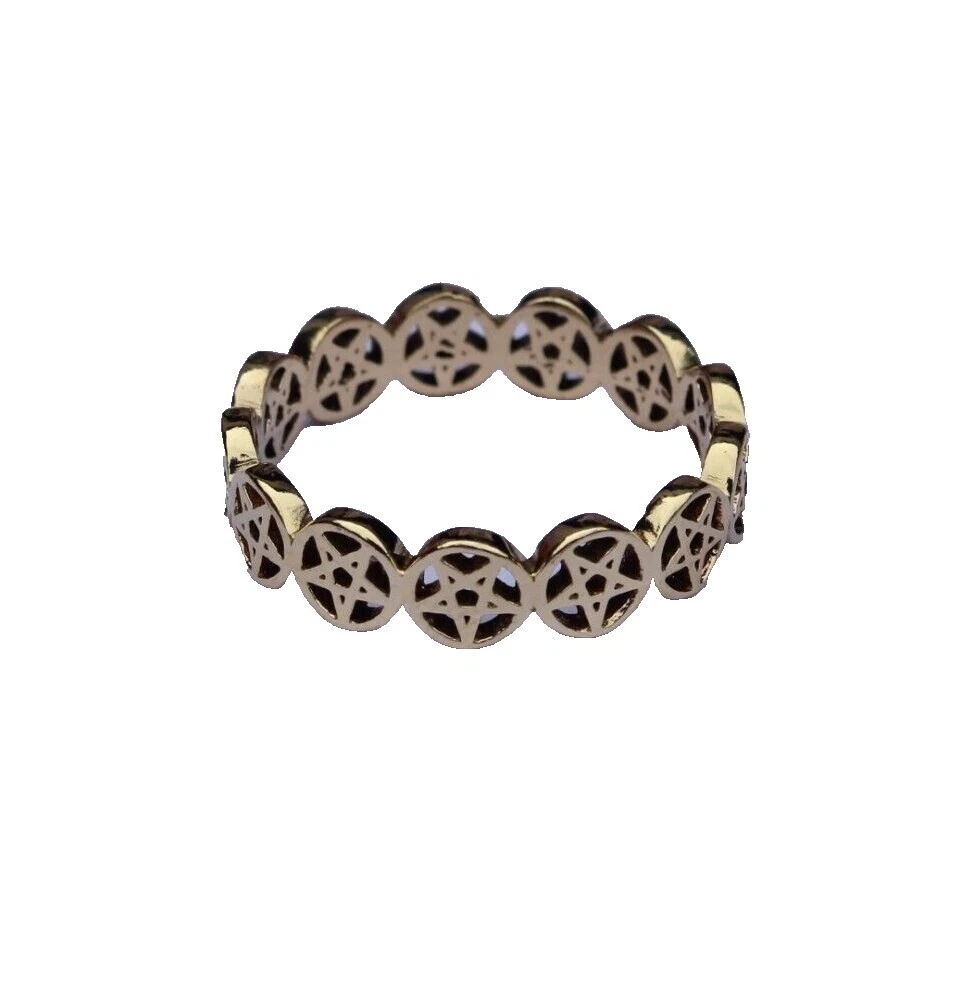 Signos y símbolos Bronce Anillos de Moda