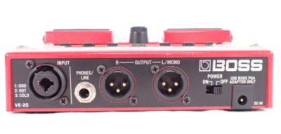 Boss VE-20 Vocal Performer Voice Effect Pedal In Working Order