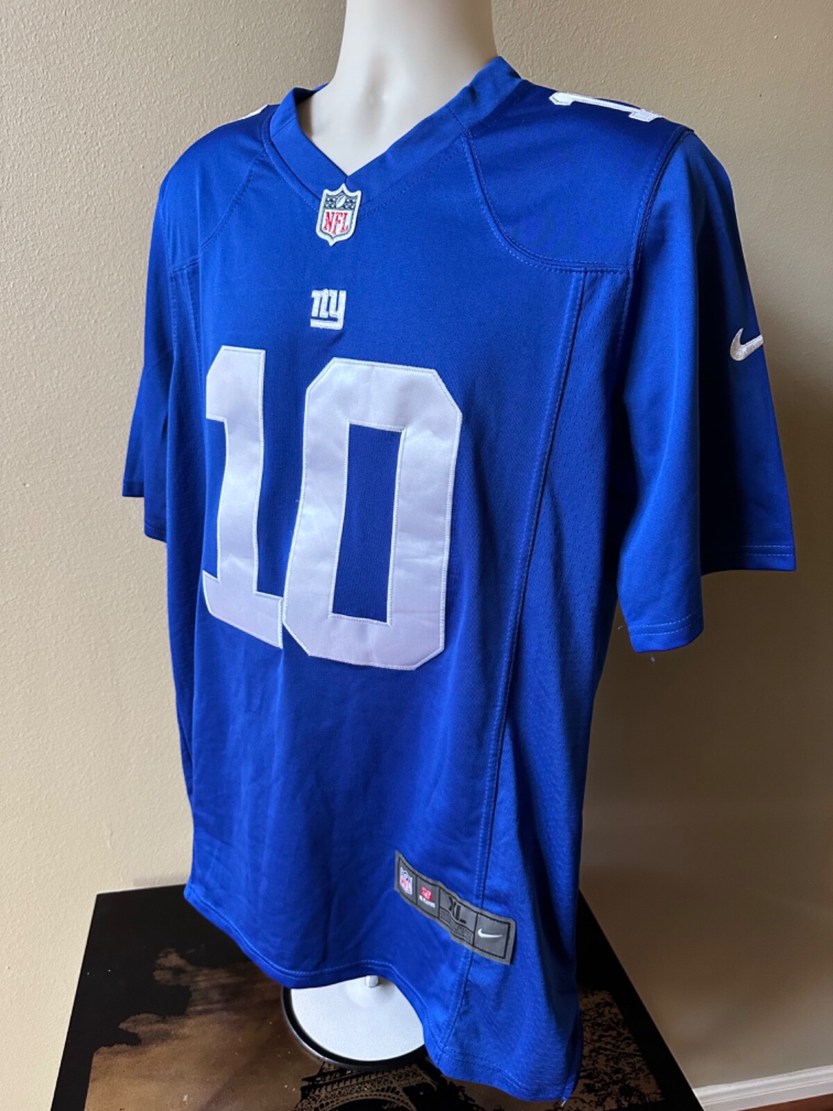 Nike On Field NFL New York Giants Eli Manning 10 Football Jersey (XL