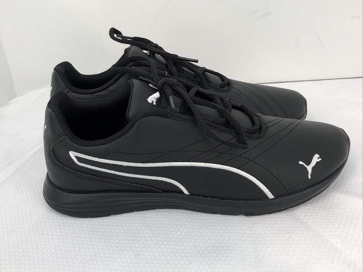 Puma Womens Ellanlace Up Shoes Black 193919-02