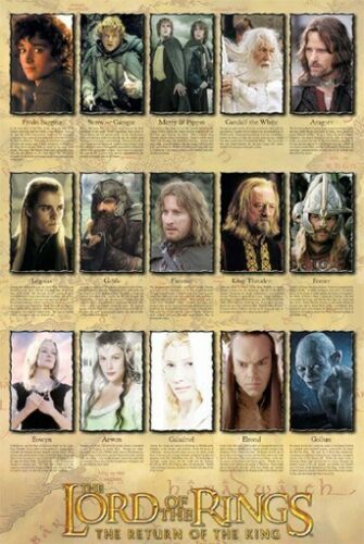 THE LORD OF THE RINGS POSTER Return of King NEW 1218-5 - Picture 1 of 1