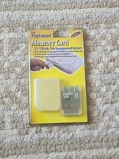 INTEC PLAYSTATION 1 MEMORY CARD CASE NEW OLD STOCK