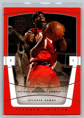 2003-04 Flair Final Edition - Stephen Jackson #3