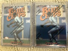 1997 TOPPS FINEST Derek Jeter BLUE CHIPS LOT(2)!!