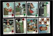 (25) 1973 Topps HOUSTON ASTROS Baseball Card Team Set w/ Blue Checklist EX