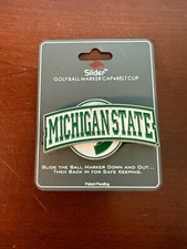 Clip chapeau coulissant de golf Linkswalker Michigan State University Spartans MSU