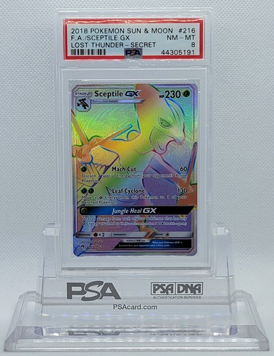 Sceptile-GX graded PSA 8 for sale on eBay