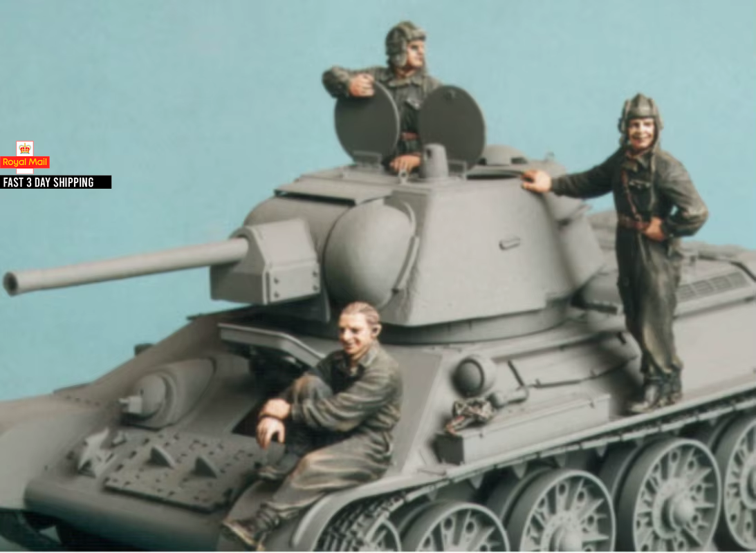 1/35 Scale Resin Figure Assembly Model Kit Soviet Tank Soldier 1943-54 Summer Mi