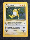Raichu 14/102 Pokemon TCG 1999 Base Set Vintage WOTC Holo Rare LP