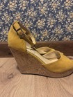 Jessica Simpson Jarella Wedge Sandal Faux Suede Size 7.5 — photo 4