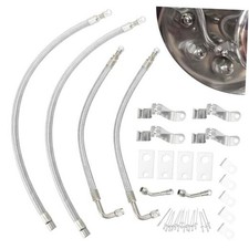 Dually Valve Stem Extenders Kit,Double Tires Air Inflation Kit Fits 16" to 19
