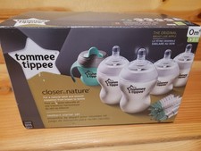 Tommee Tipee Baby Bottles Closer To Nature Newborn Starter Set New In Box