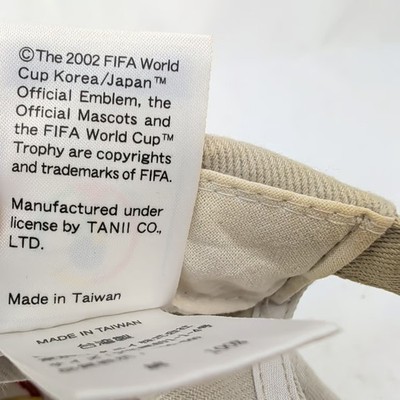 FIFA World Cup 2002 Korea Japan Hat Cap Vintage Tan Adjustable
