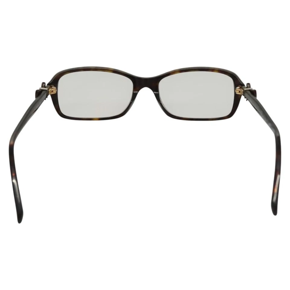 CHANEL Glasses plastic Khaki CC Auth bs24049 - Image 3 of 4